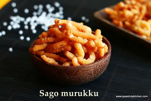 sago-murukku sago-murukku