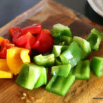 Cut -capsicum