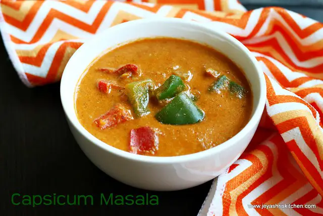 Capsicum-masala