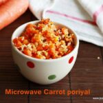 Carrot -poriyal