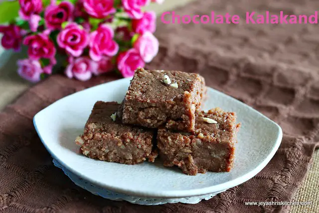 Chocolate -kalakand-recipe Chocolate -kalakand-recipe