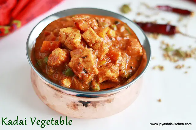 Kadai-Vegetable Kadai-Vegetable