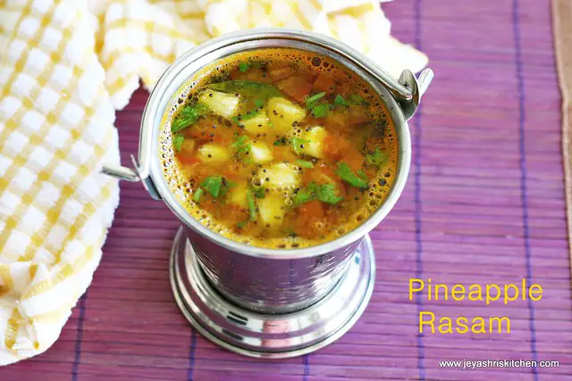 pineapple rasam recipe