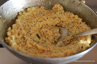 millet-upma