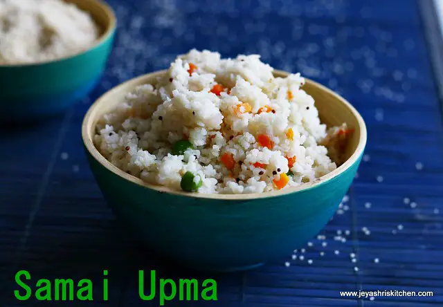 Samai- upma