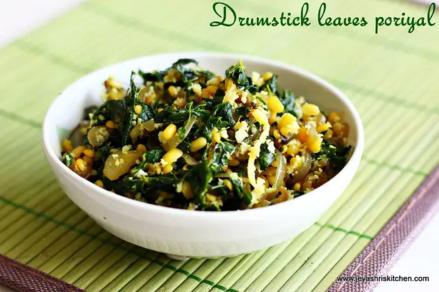 drumstick leaves-poriyal