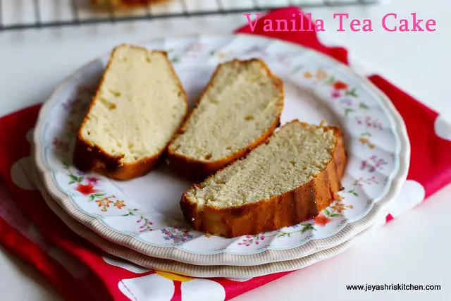 Vanilla - tea cake