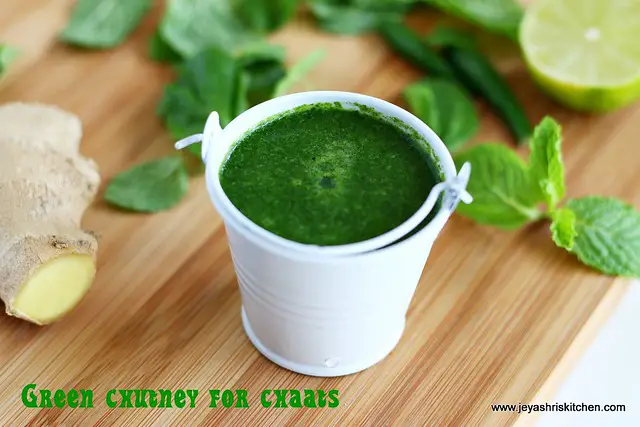 Green chutney for sandwich