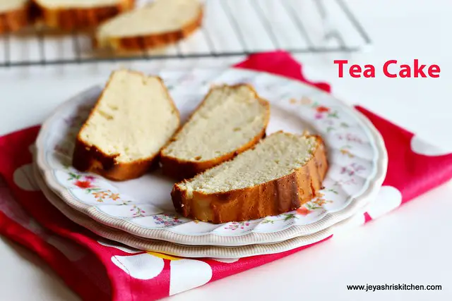 Eggless-tea cake