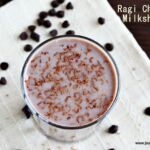 Ragi+Chocolate+Milkshake