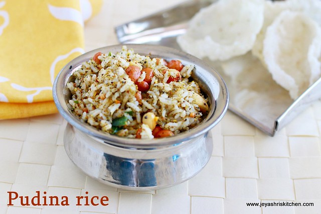 pudina-rice Pudina-rice