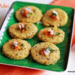 Millet-thavala adai