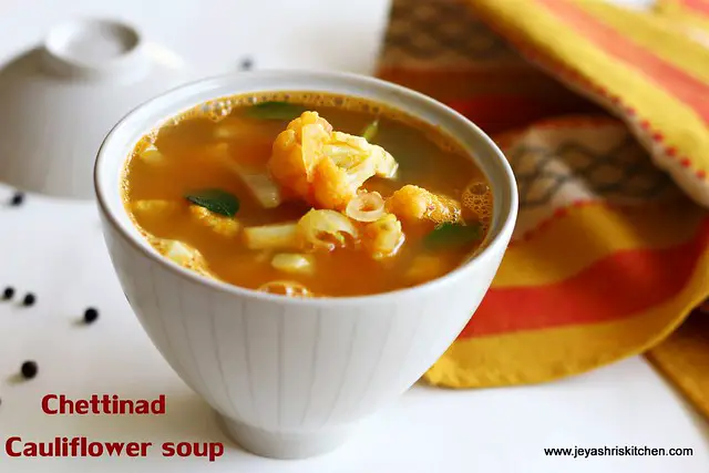 Cauliflower- rasam