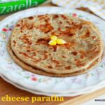 corn-cheese -paratha
