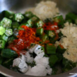 Ingredients for fry
