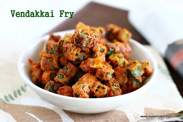 Ladies finger-fry Ladies finger-fry
