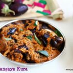 Andhra style stuffed brinjal
