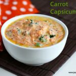 carrot-capsicum raita