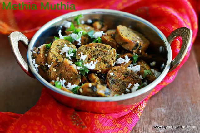 millet-methi muthia