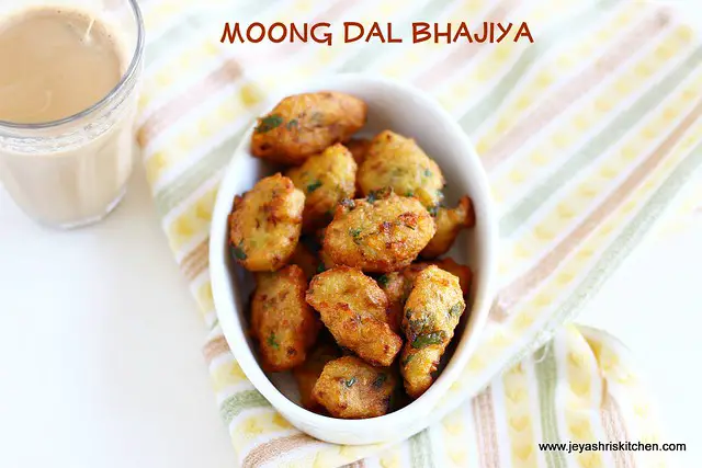 Moong dal Bhajiya Moong dal Bhajiya