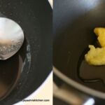 sugar syrup +ghee