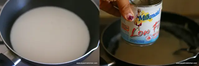 milk +condensed milk