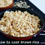brown-rice in pressure cooker