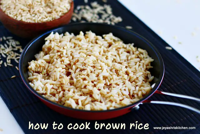 brown-rice in pressure cooker