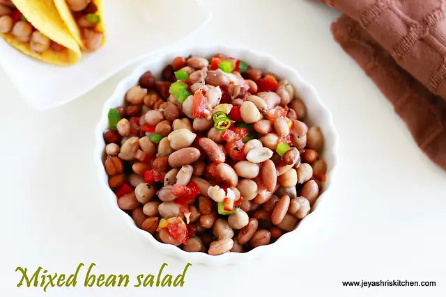 Mixed bean salad