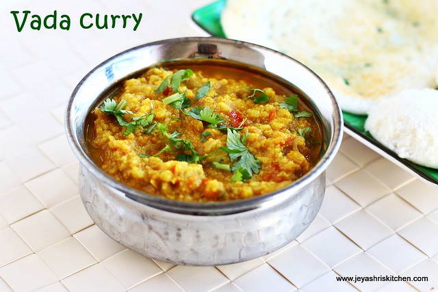 Vada-curry