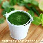 Green chutney for chaat