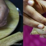 how to make shape samosa
