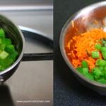 carrot-capsicum raita