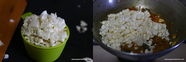 cauliflower -masala dosai