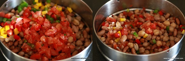 Mixed bean salad