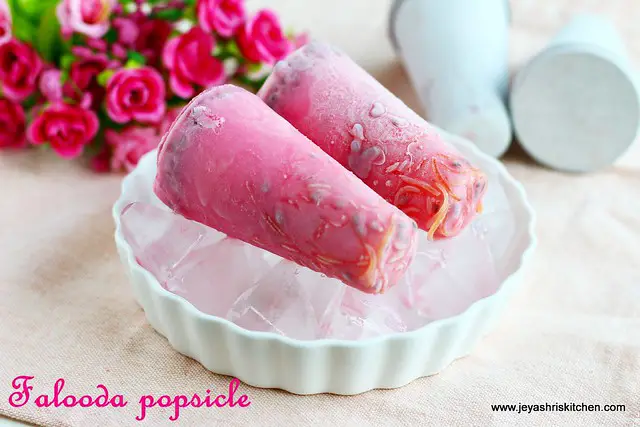 Falooda-popsicle