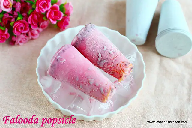 Falooda-popsicle