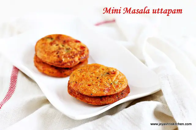 masala uttapam