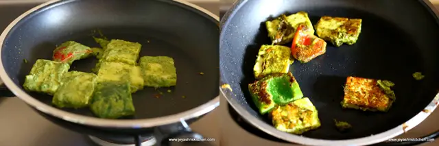 Hariyali paneer tikka