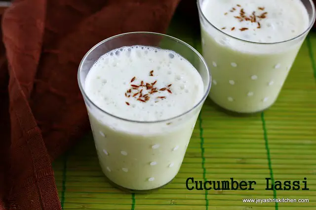 cucumber-lassi