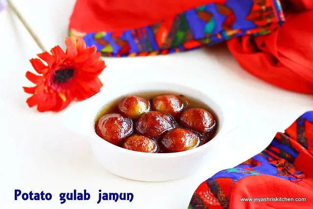 potato-gulab jamun