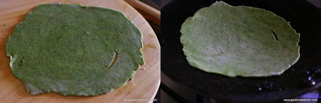 palak-lachha paratha