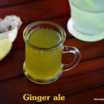 Homemade-ginger ale syrup