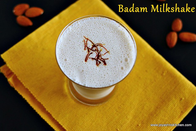 Badam-milkshake