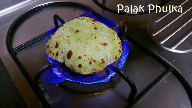 palak roti