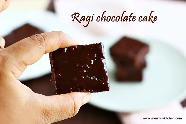 ragi chocolate cake