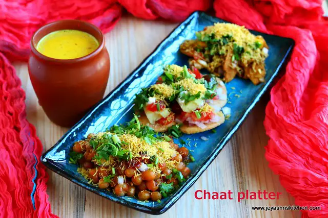 chaat- platter