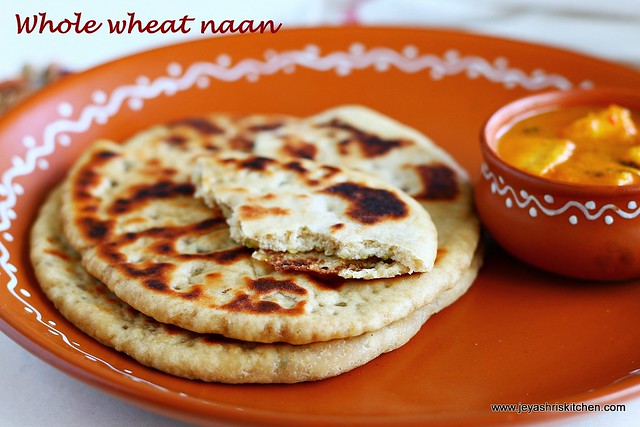 whole wheat naan