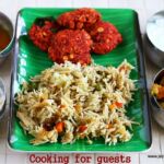 Cooking- for guests