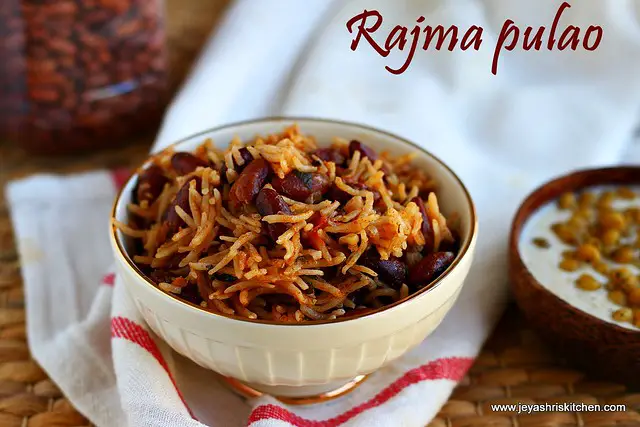 rajma-pulao rajma- chawal